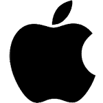 apple logo small